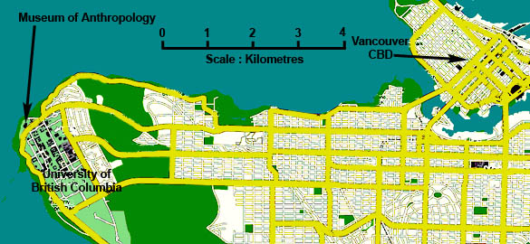 Vancouver map