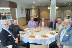 Graham MacKinnell, Ian Noble, Dennis Gribble, Viv Littlewood, Chris Stephens, Mike Harrison, Bill Ruse