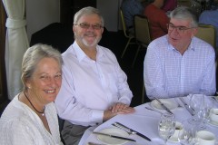 Alison & Raydon Gates with Simon Cullen