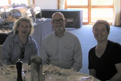 Jenny and Simon Woolrych with Katrina Blazey