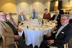 Dave and Maureen Jeffrey, Judy and Sam Hughes, Wendy and Peter Launder, Paul Threlfall, Les Roberts.