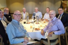 (L-R)	Simon Woolrych, Simon Cullen, Dave Jeffrey, Sam Hughes, Paul Threlfall, Lyn Walton, Mike Harrison, Denis Gribble