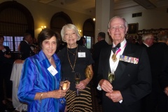 Lesley Perry, Jan Powell, GOH Admiral Chris Barrie