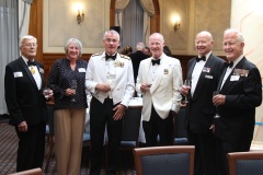 Guy Griffiths, Michelle Smith, Deputy Chief of Navy Chris Smith, Mike Carlton, Jim Warren, John Ellis