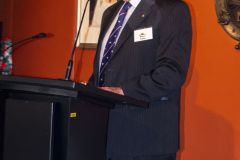 NOC President Simon Cullen - vote of thanks for GoH